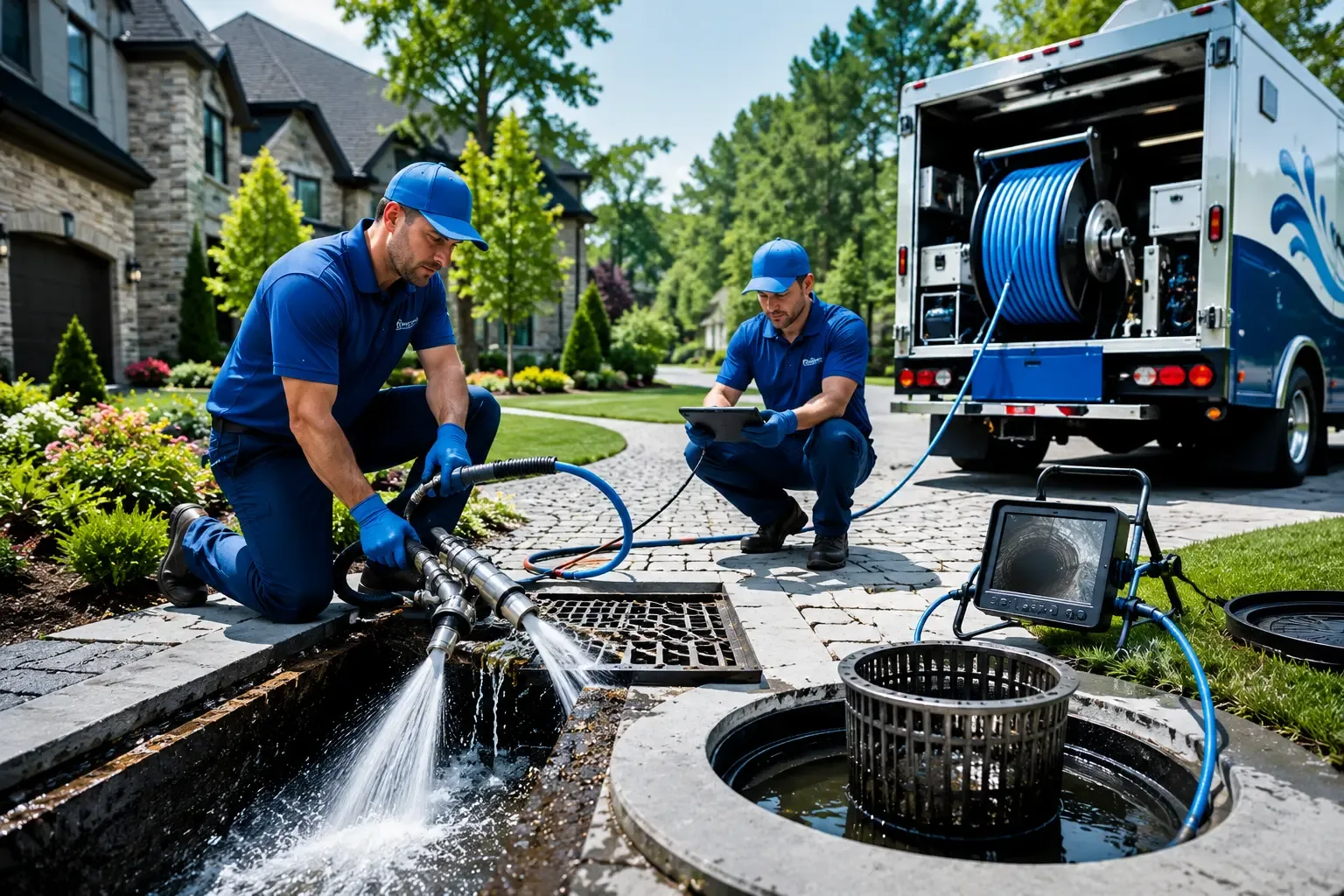 Local outdoor drain cleaning professionals in Bostwick, GA