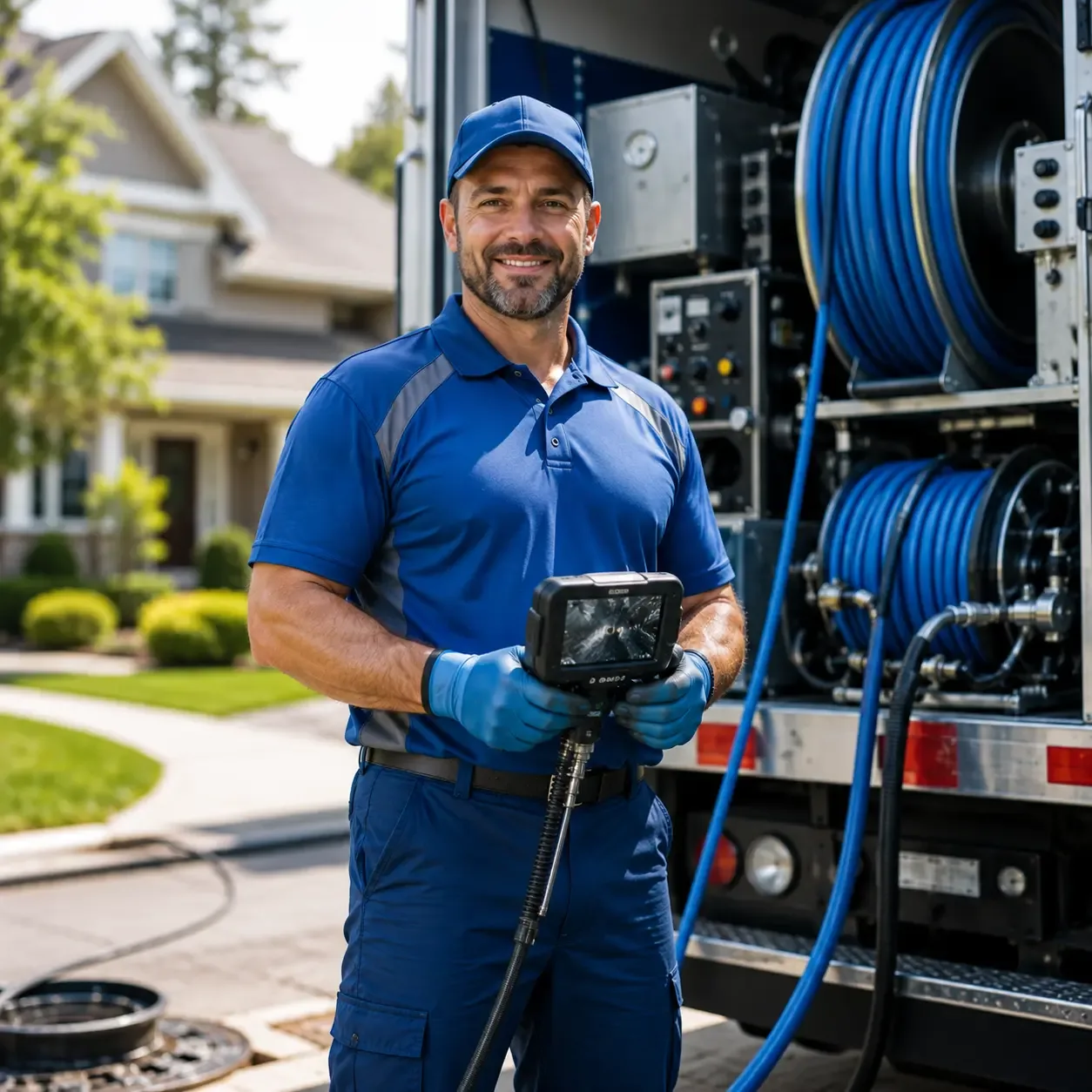 Local outdoor drain cleaning specialists in Bostwick, GA